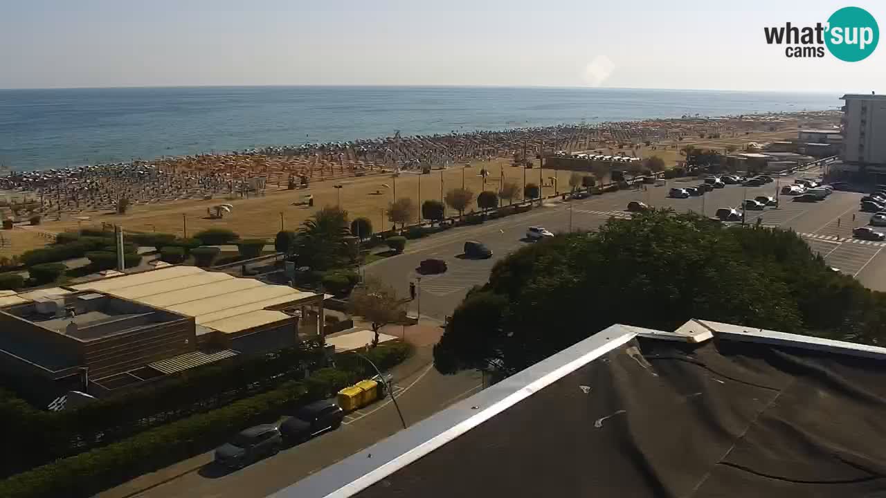 Plaža Bibione Spletna kamera – Italija