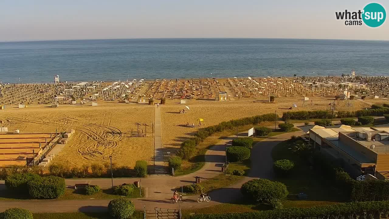Plaža Bibione Spletna kamera – Italija