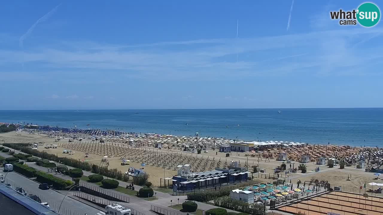 Der Strand von Bibione Webcam – Italien