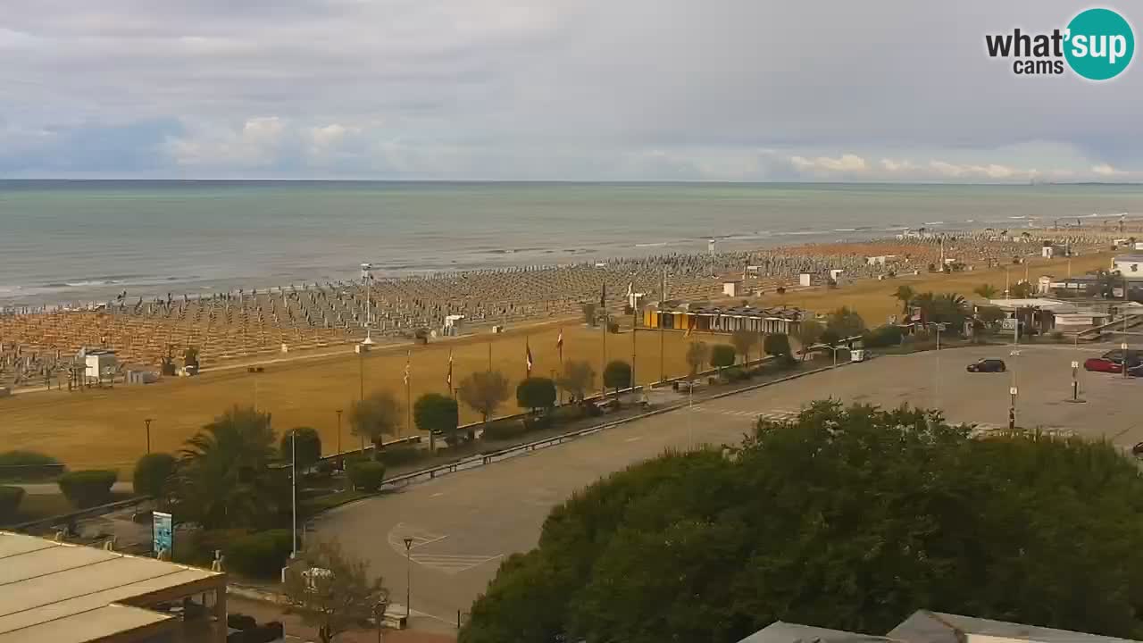 La camera en vivo de la playa de Bibione – Italia