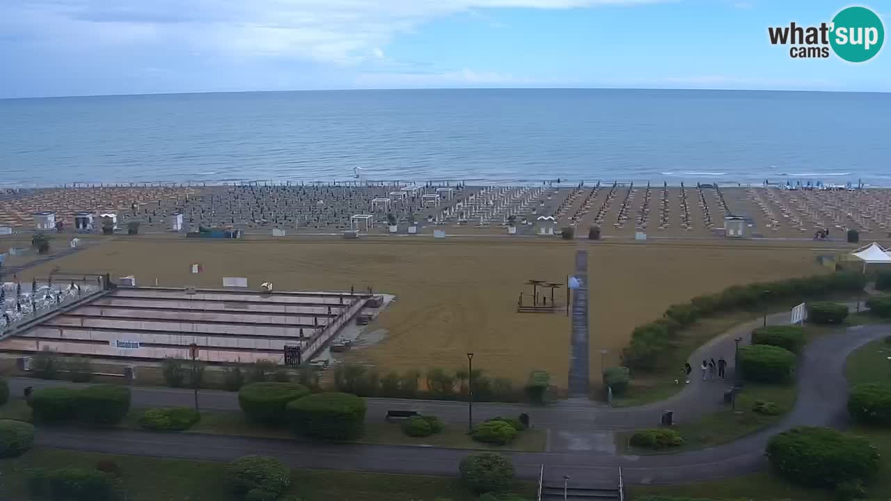Der Strand von Bibione Webcam – Italien