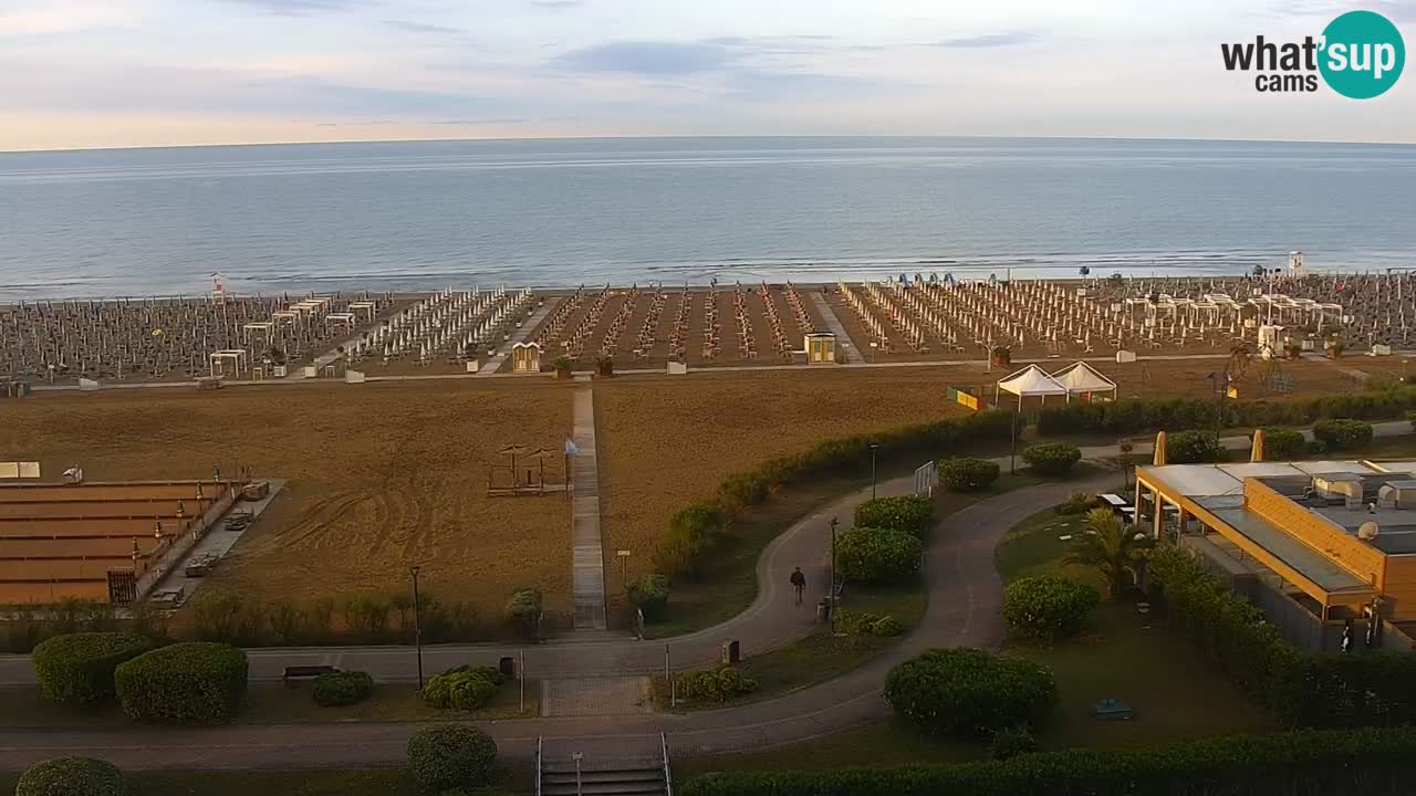 Plaža Bibione Spletna kamera – Italija