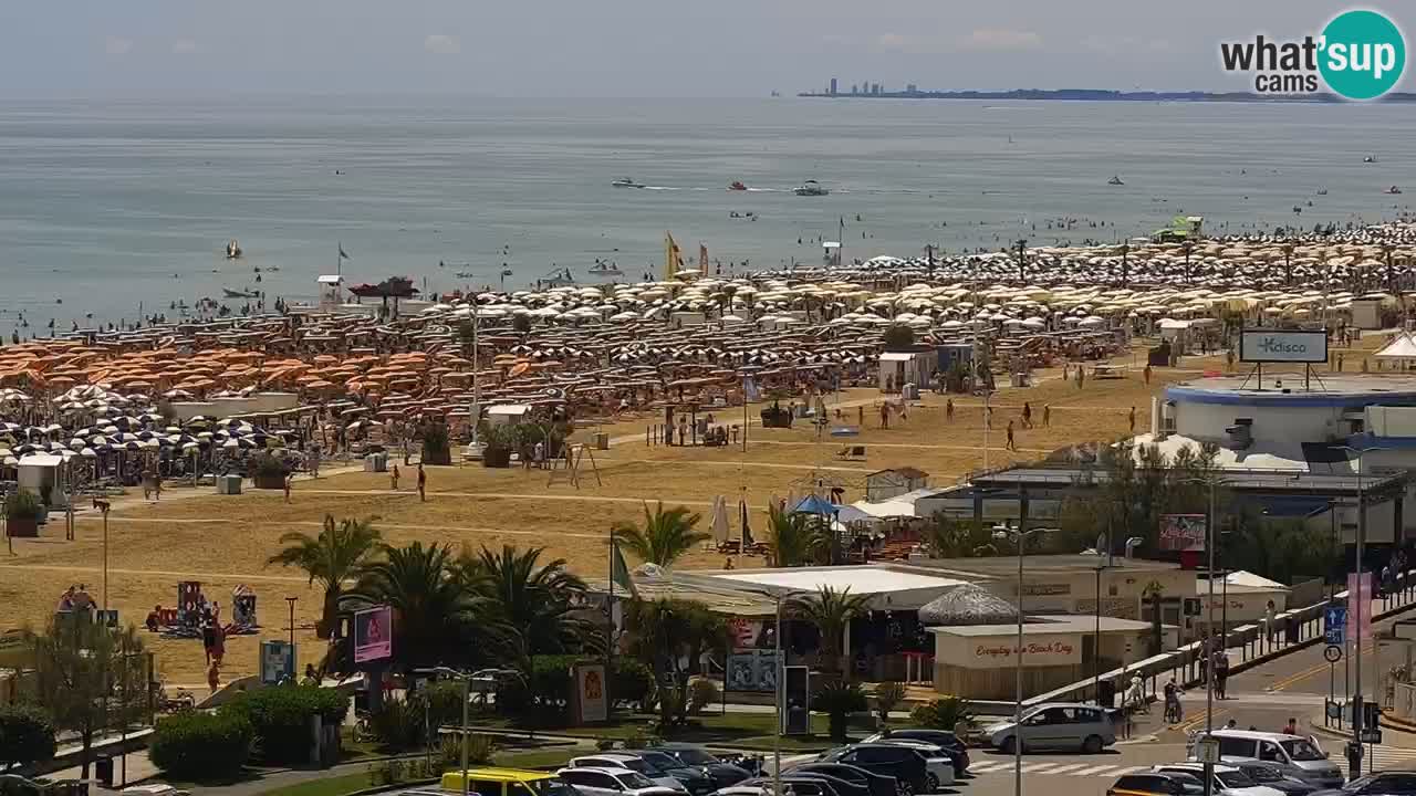 La camera en vivo de la playa de Bibione – Italia