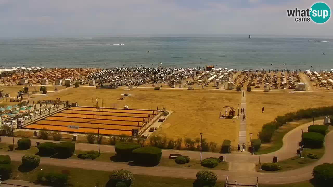 Plaža Bibione Spletna kamera – Italija