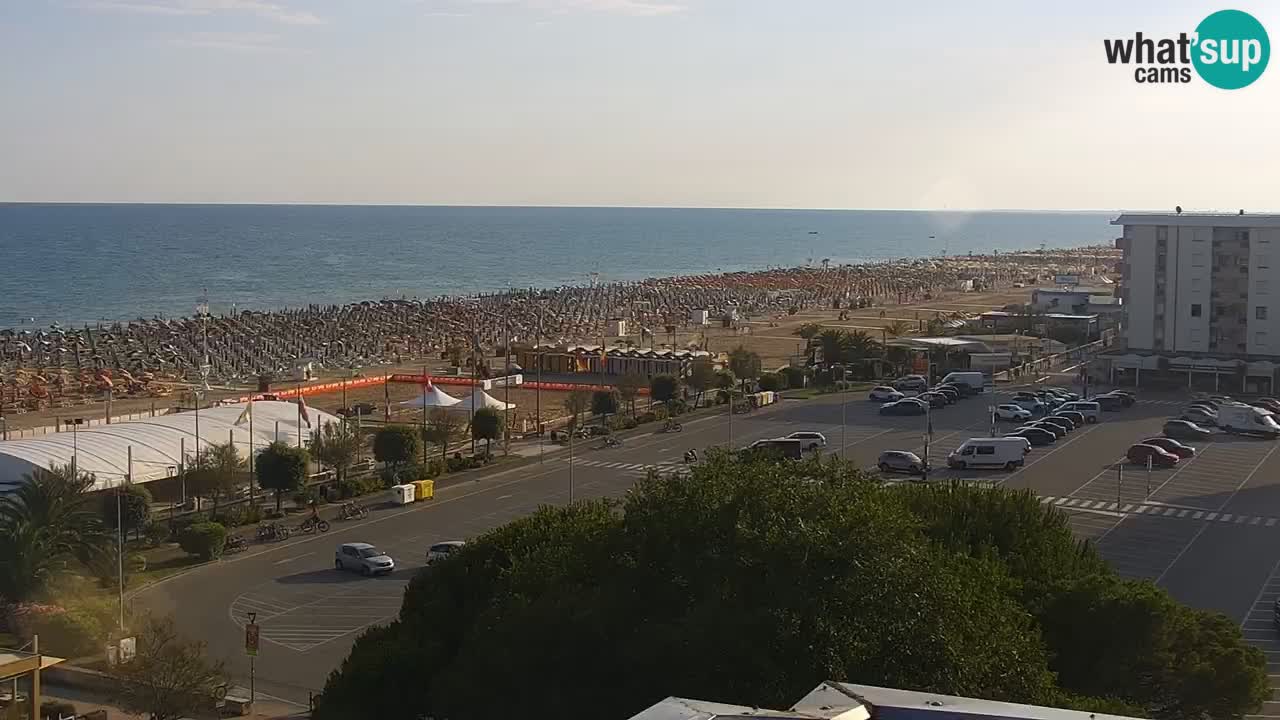 Plaža Bibione Spletna kamera – Italija