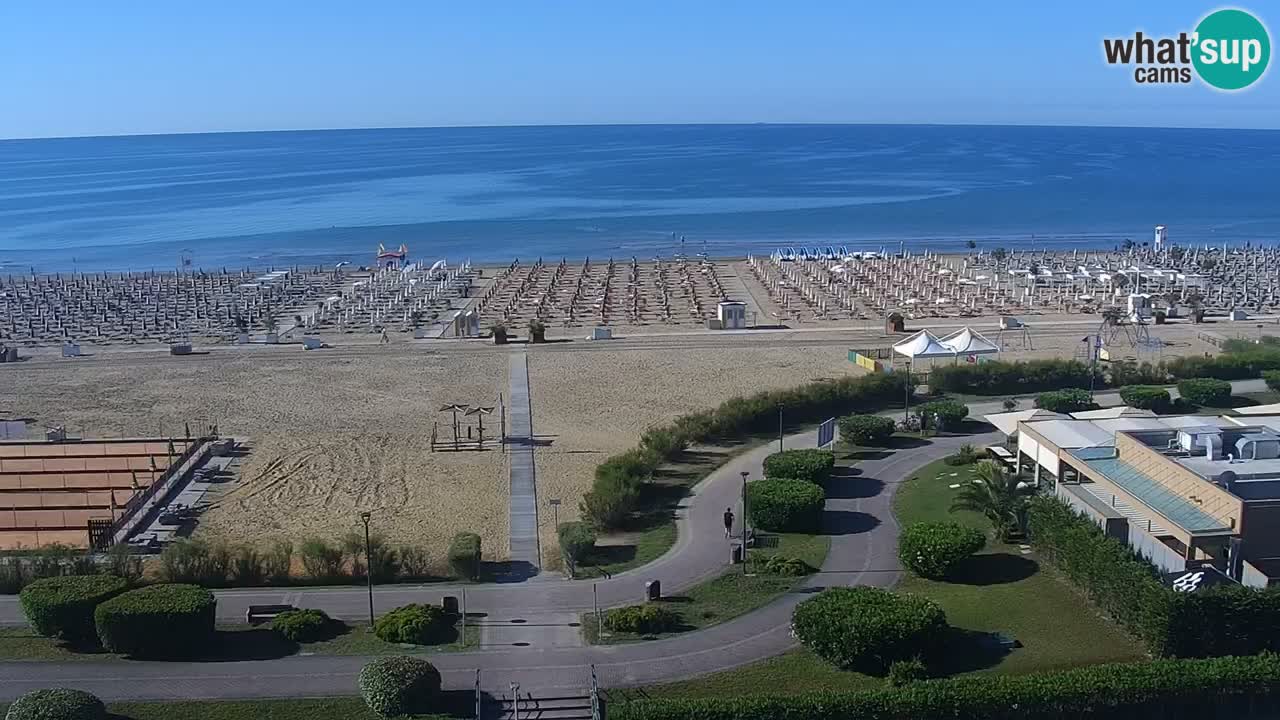 Plaža Bibione Spletna kamera – Italija