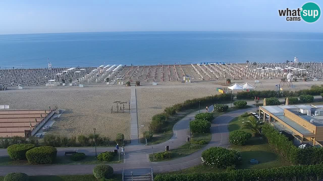 Der Strand von Bibione Webcam – Italien