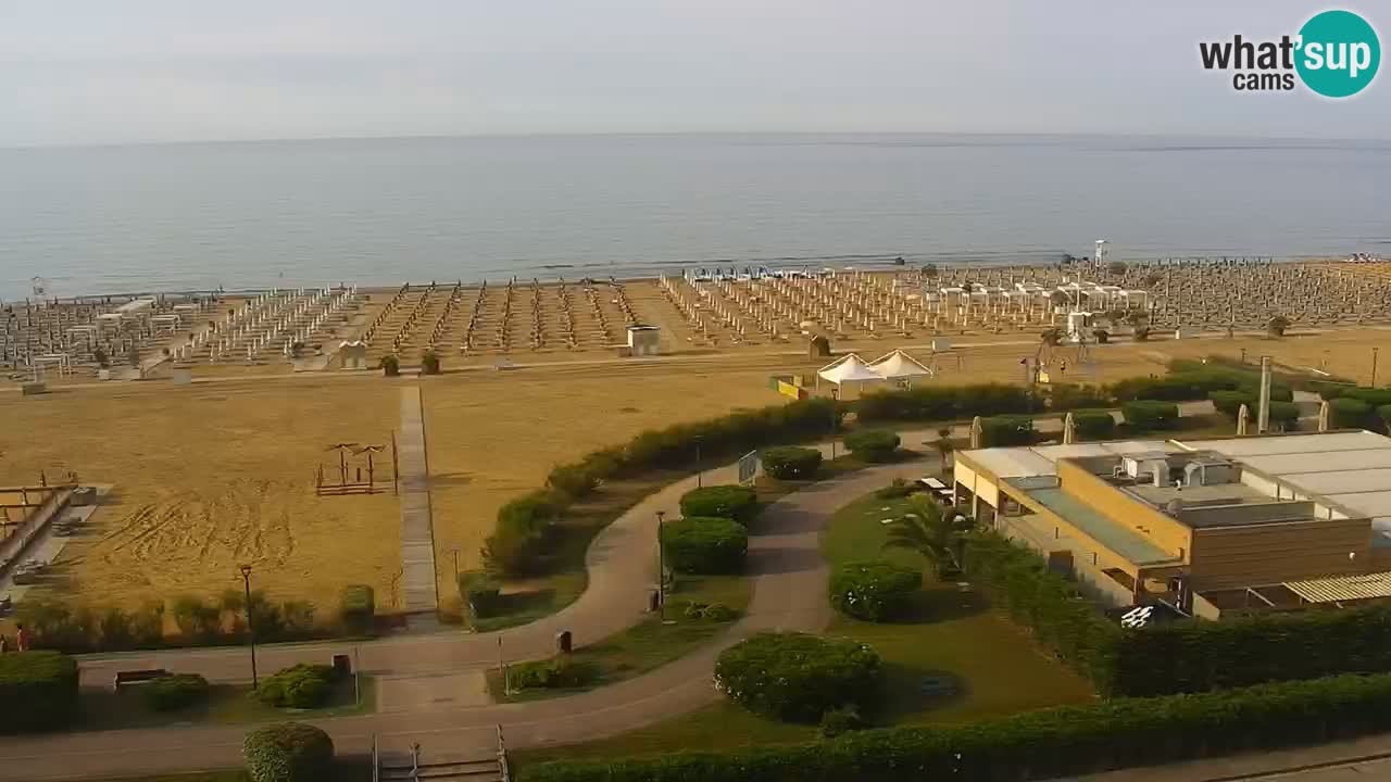 Plaža Bibione Spletna kamera – Italija