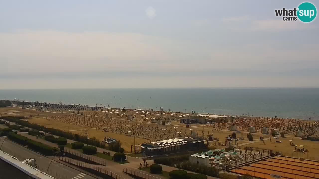 Plaža Bibione Spletna kamera – Italija