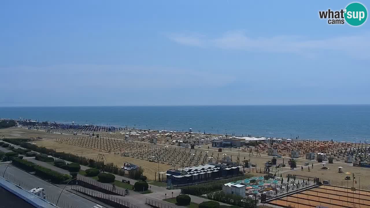 La camera en vivo de la playa de Bibione – Italia
