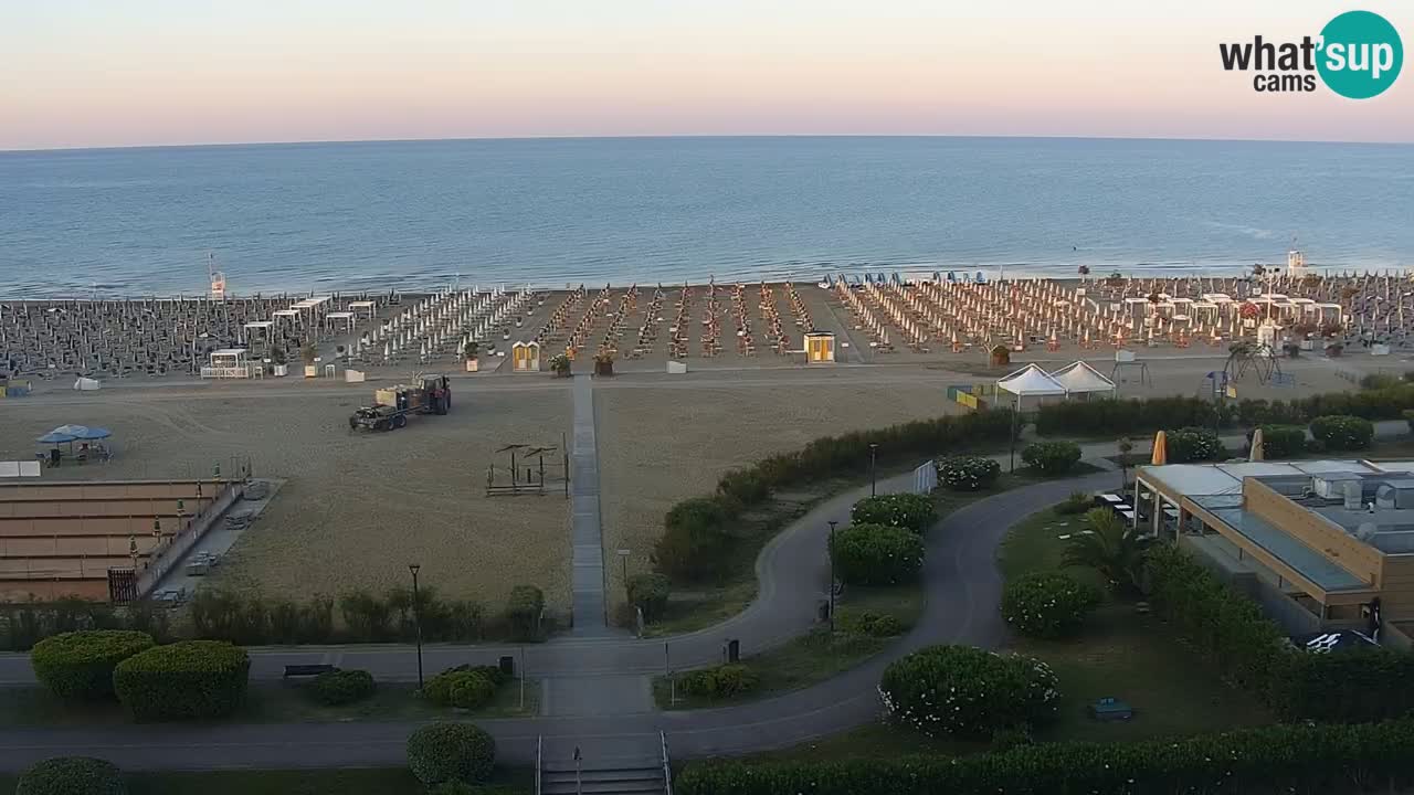 Der Strand von Bibione Webcam – Italien