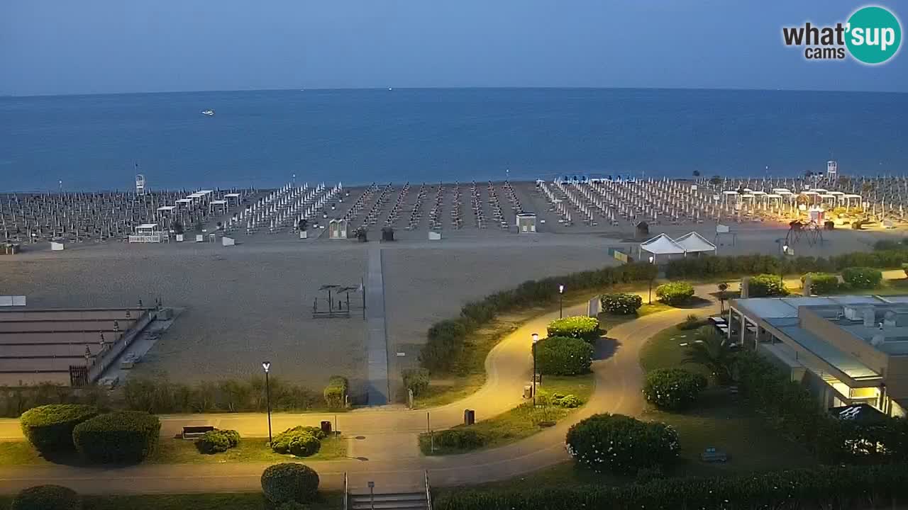 Plaža Bibione Spletna kamera – Italija