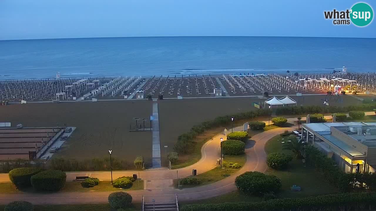 Plaža Bibione Spletna kamera – Italija