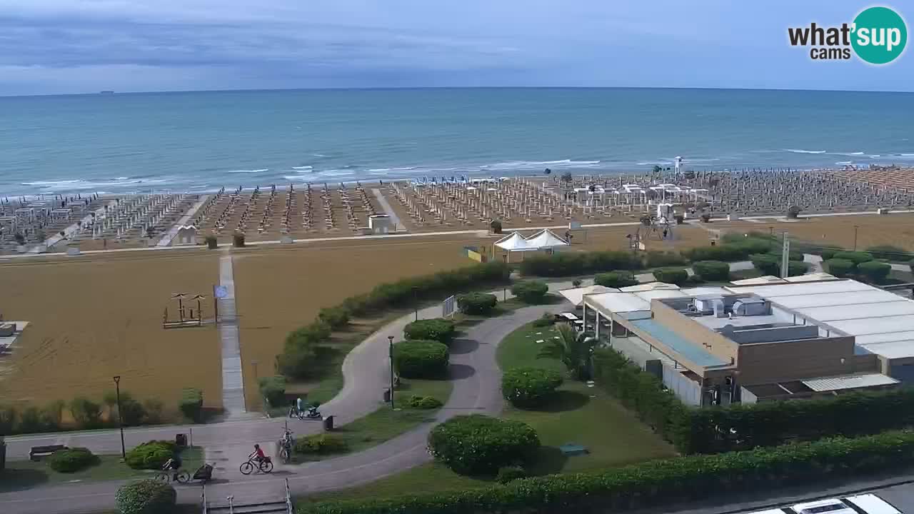 Webcam La plage de Bibione – Italie