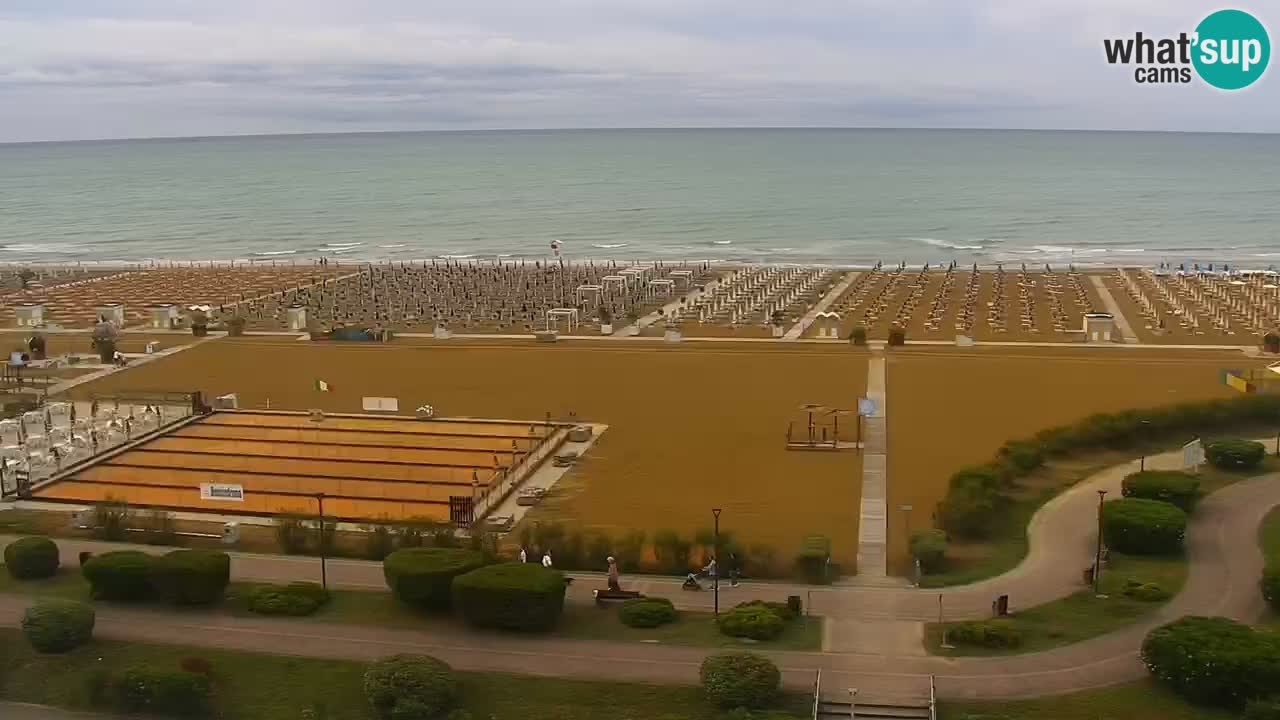 Plaža Bibione Spletna kamera – Italija