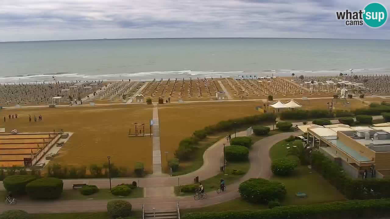 Webcam La plage de Bibione – Italie