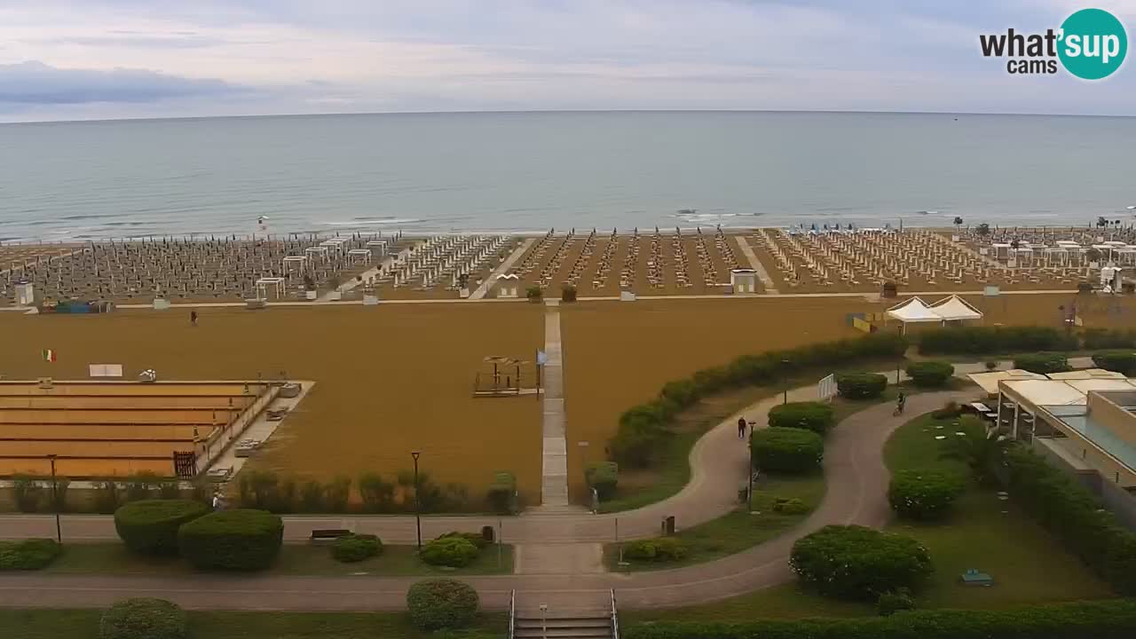 Der Strand von Bibione Webcam – Italien