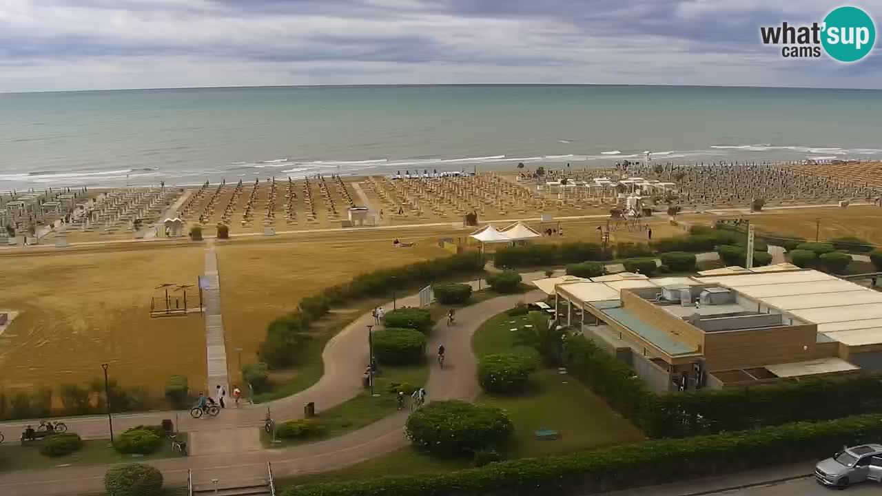Der Strand von Bibione Webcam – Italien