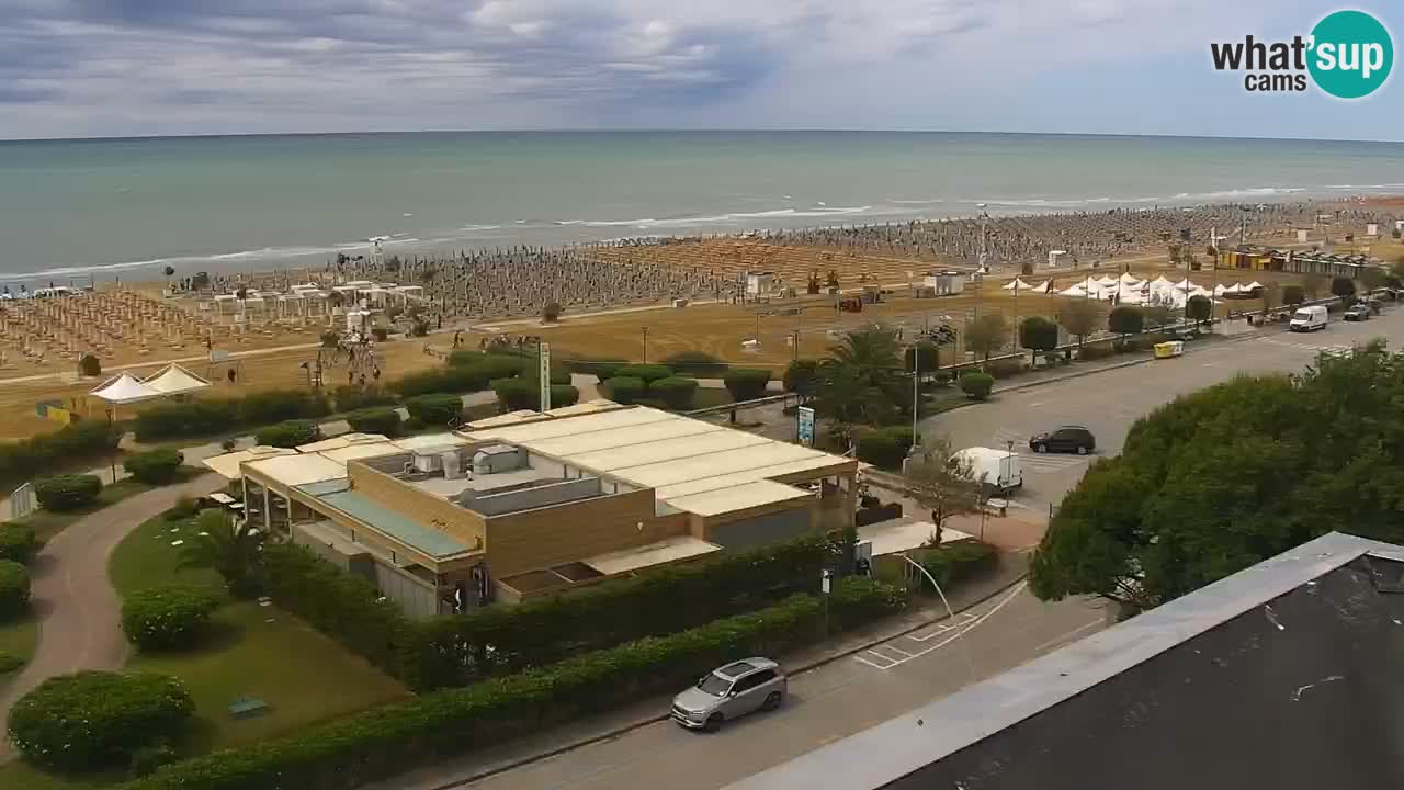 La camera en vivo de la playa de Bibione – Italia