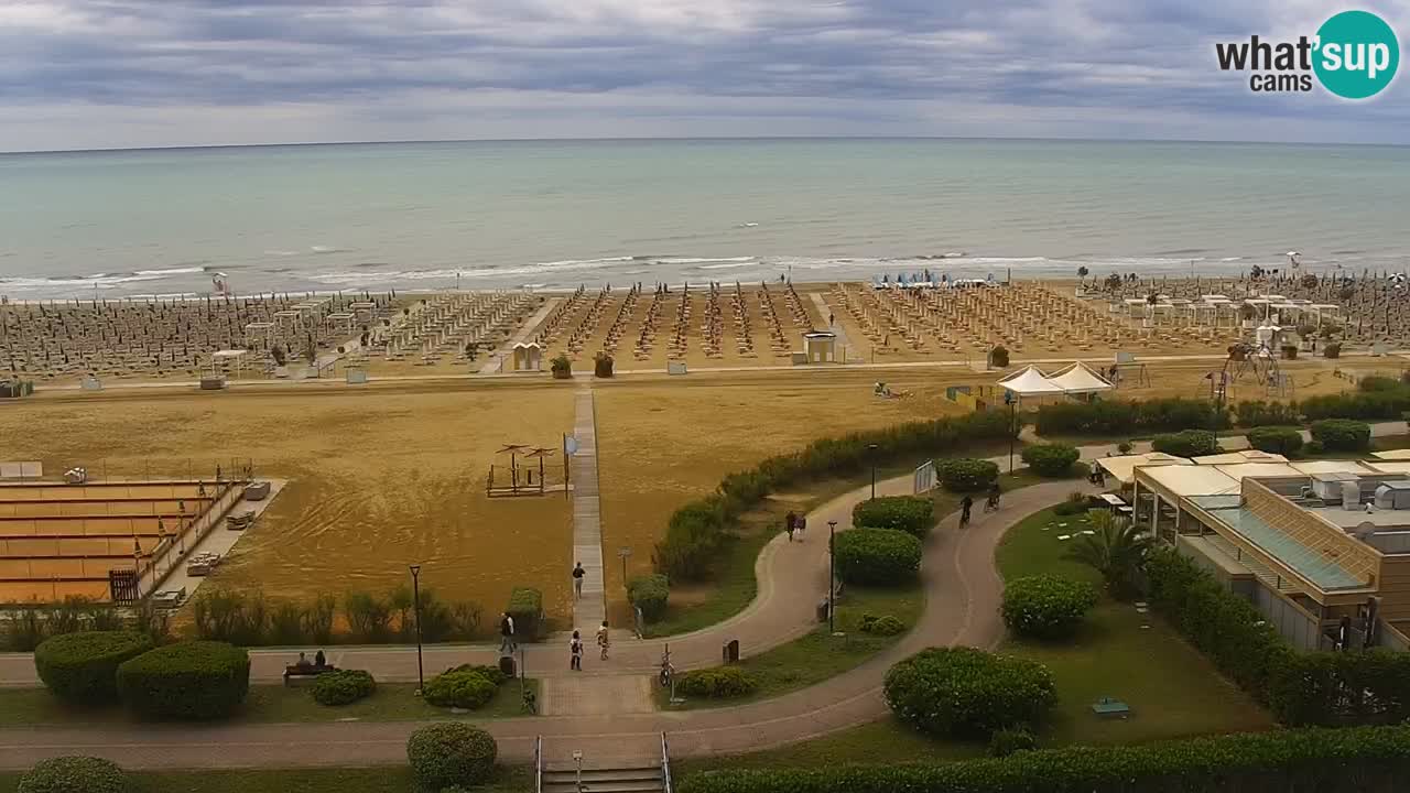 Der Strand von Bibione Webcam – Italien