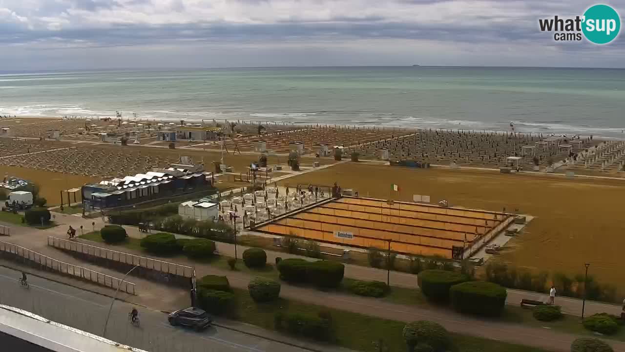 Plaža Bibione Spletna kamera – Italija