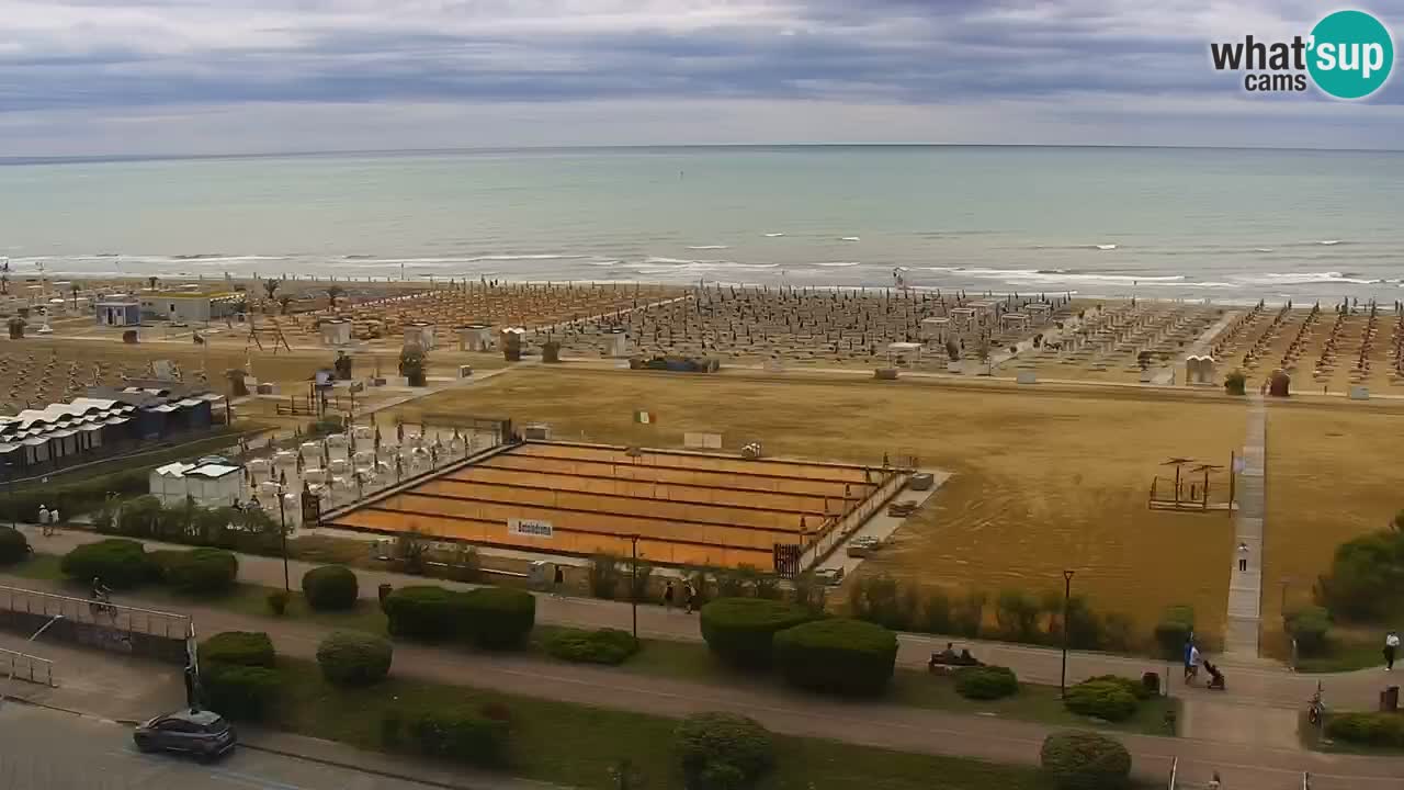 Der Strand von Bibione Webcam – Italien