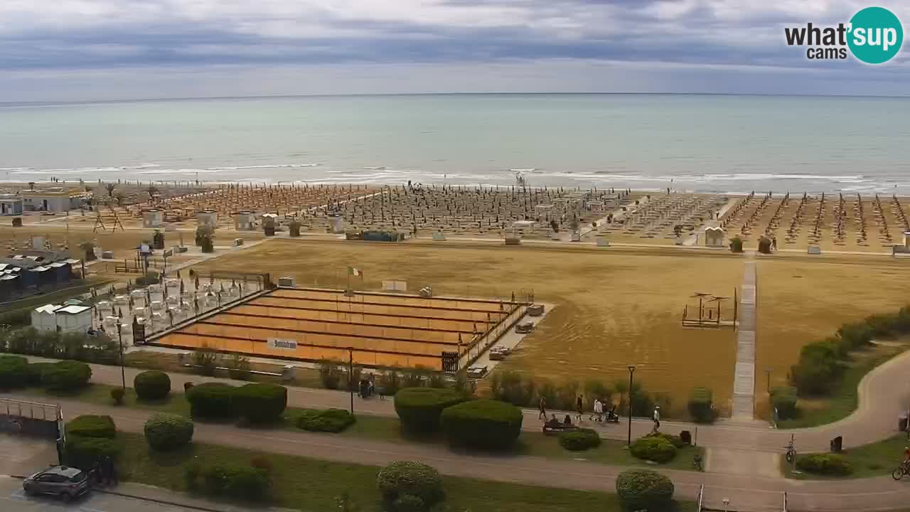 Der Strand von Bibione Webcam – Italien