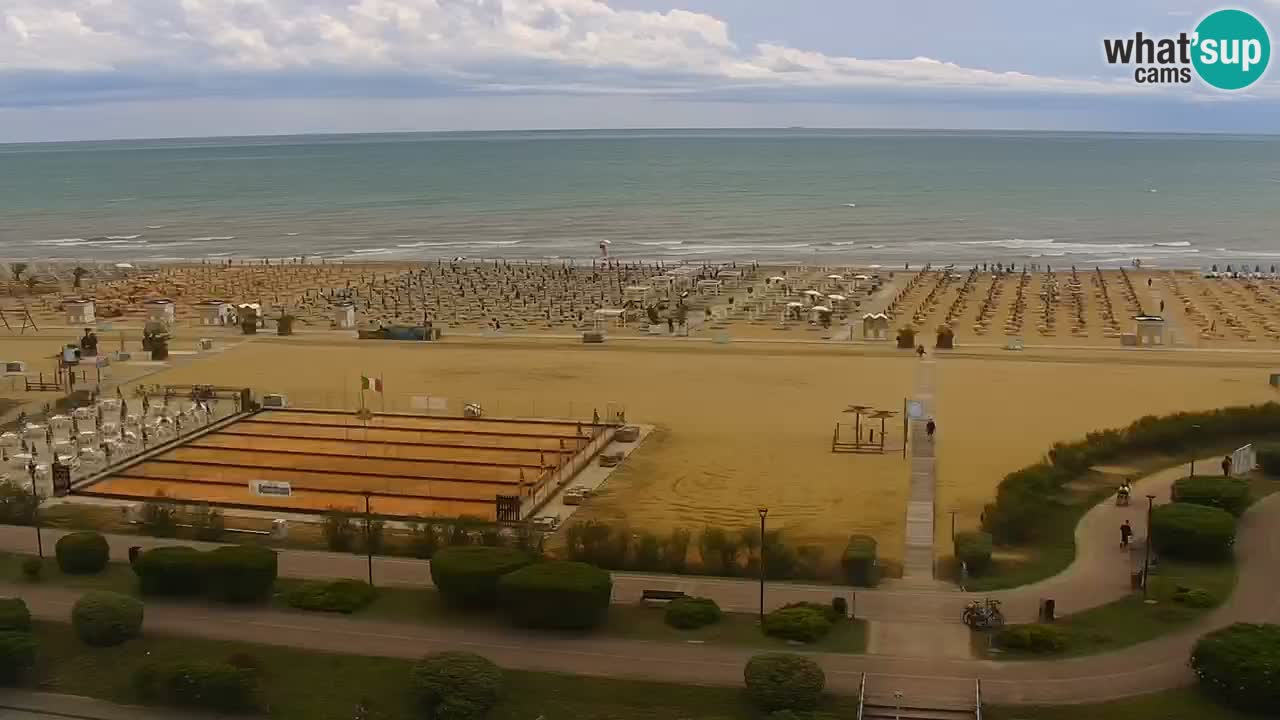 Der Strand von Bibione Webcam – Italien