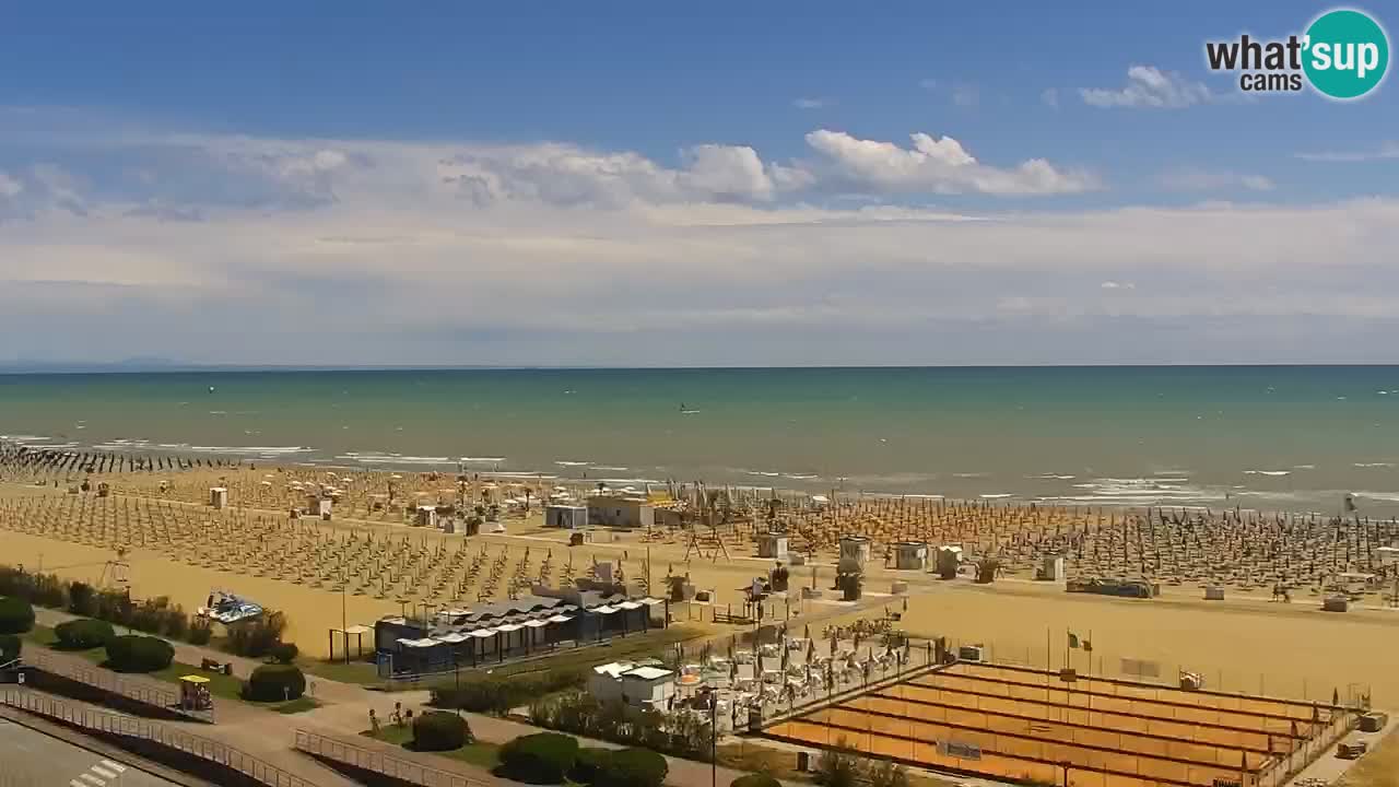 Der Strand von Bibione Webcam – Italien