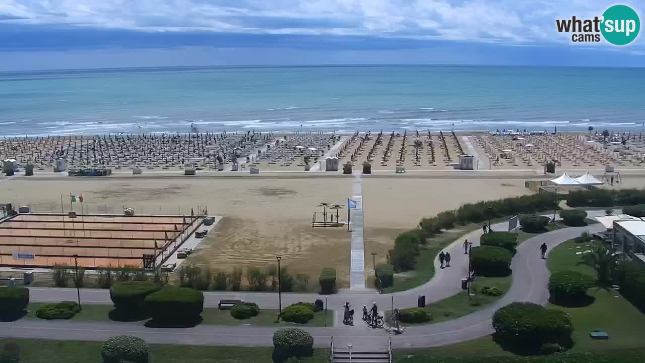 Plaža Bibione web kamera – Italija
