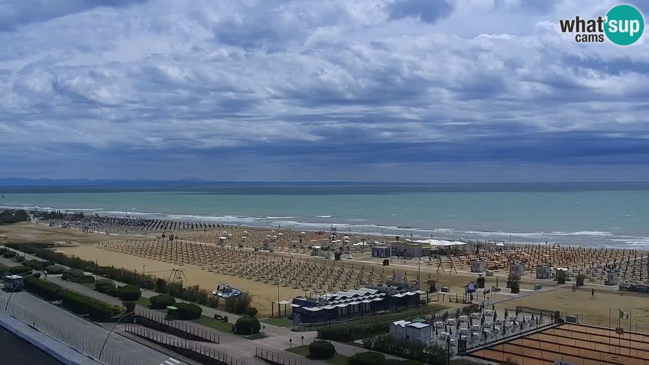 Webcam La plage de Bibione – Italie