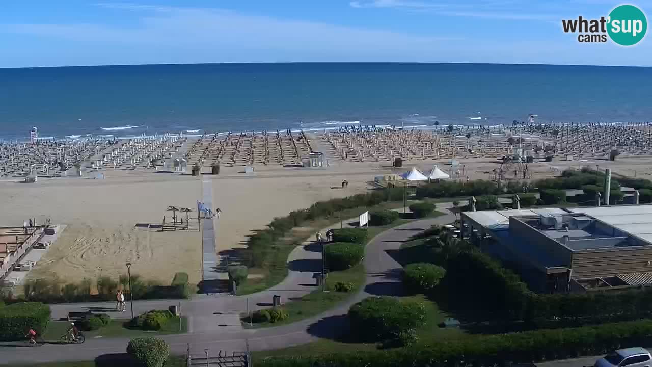 Der Strand von Bibione Webcam – Italien