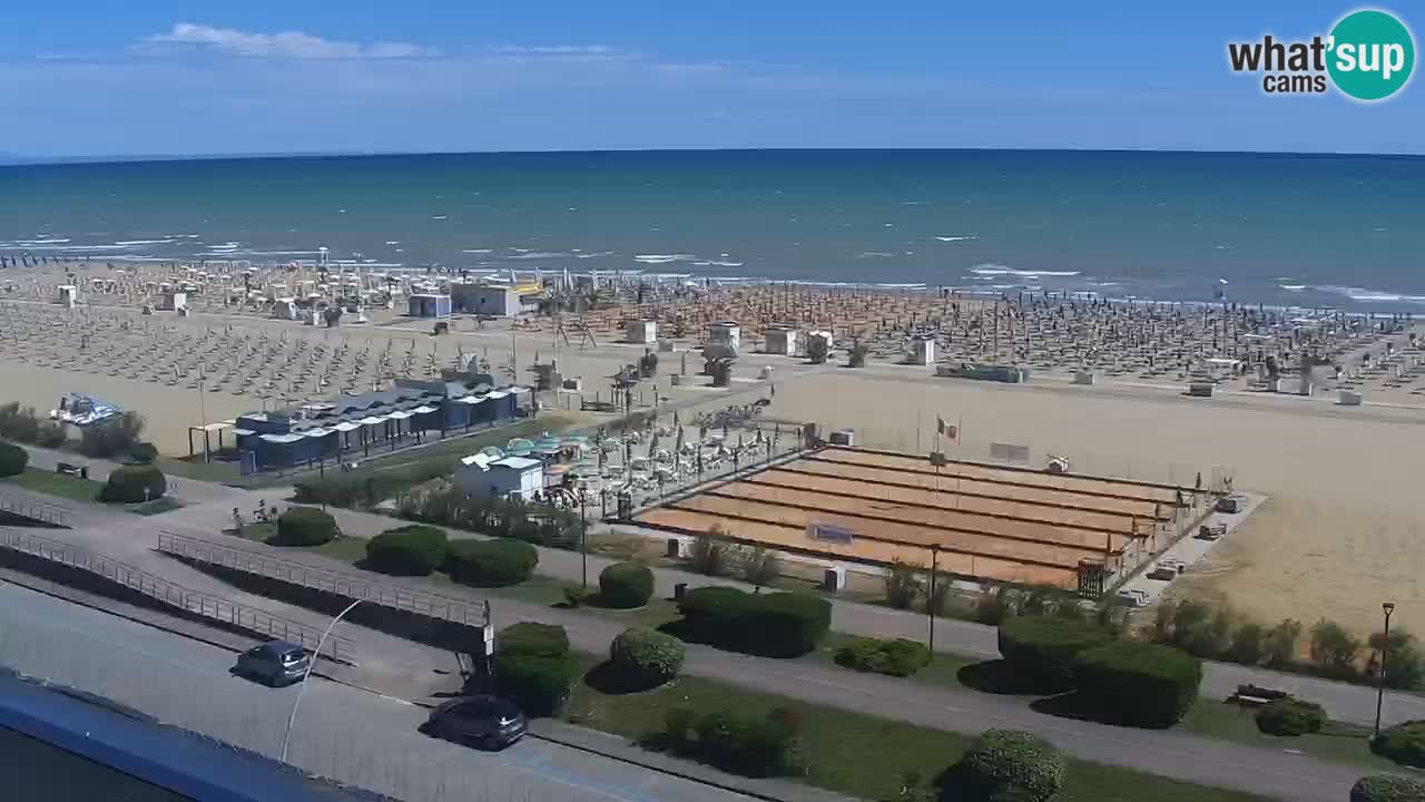 Webcam La plage de Bibione – Italie
