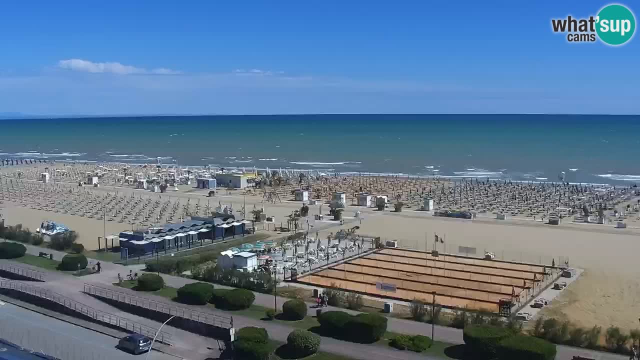 Der Strand von Bibione Webcam – Italien
