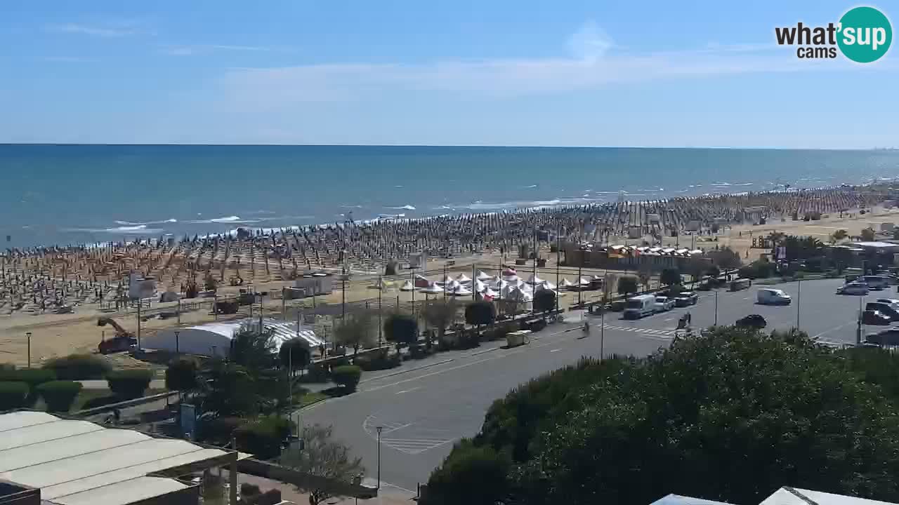 Plaža Bibione Spletna kamera – Italija