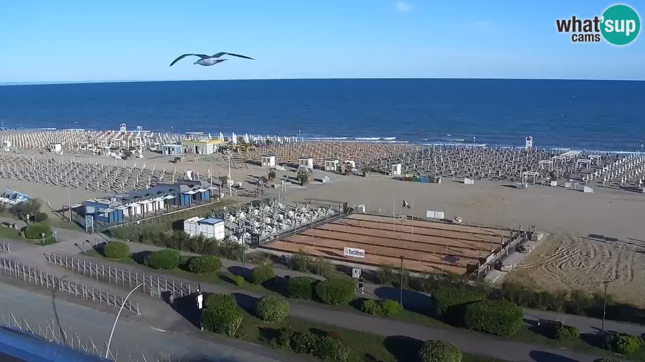Plaža Bibione Spletna kamera – Italija