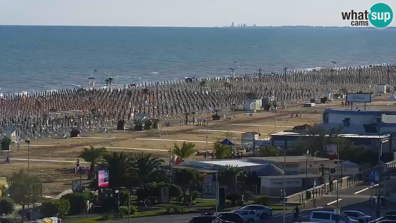 La camera en vivo de la playa de Bibione – Italia