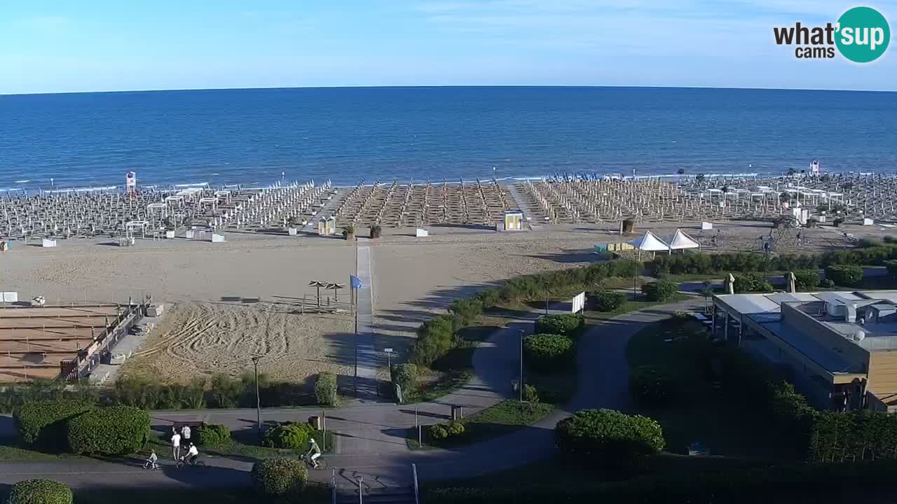 Der Strand von Bibione Webcam – Italien