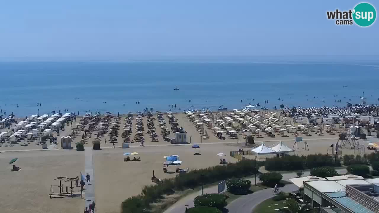 Plaža Bibione Spletna kamera – Italija