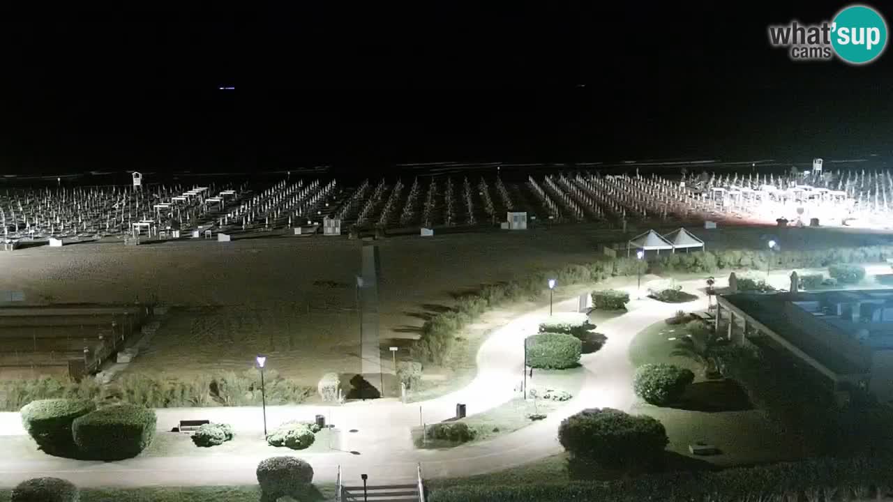 Plaža Bibione Spletna kamera – Italija