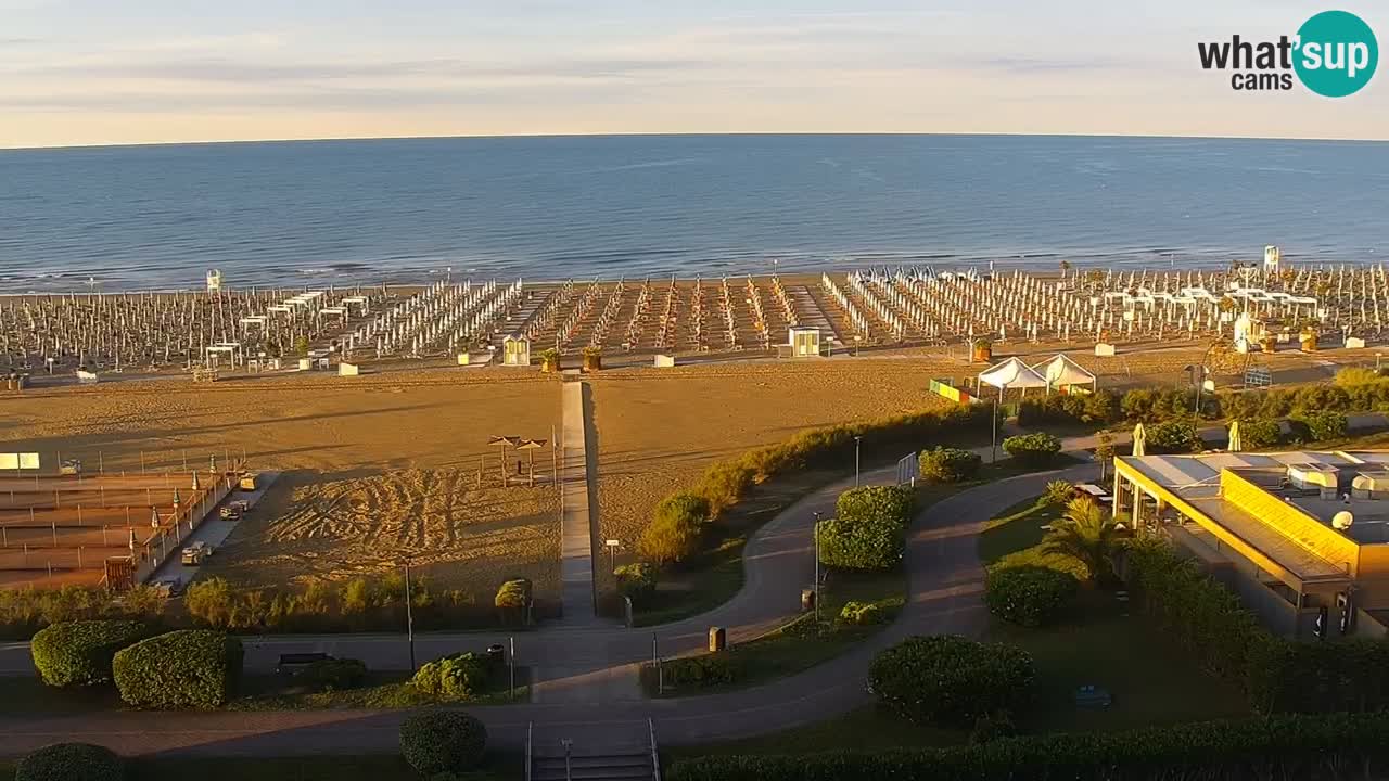 Webcam La plage de Bibione – Italie