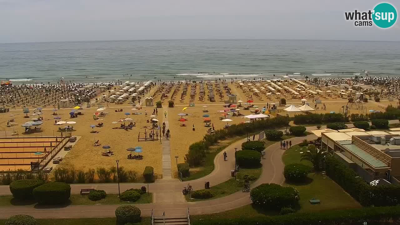 Der Strand von Bibione Webcam – Italien