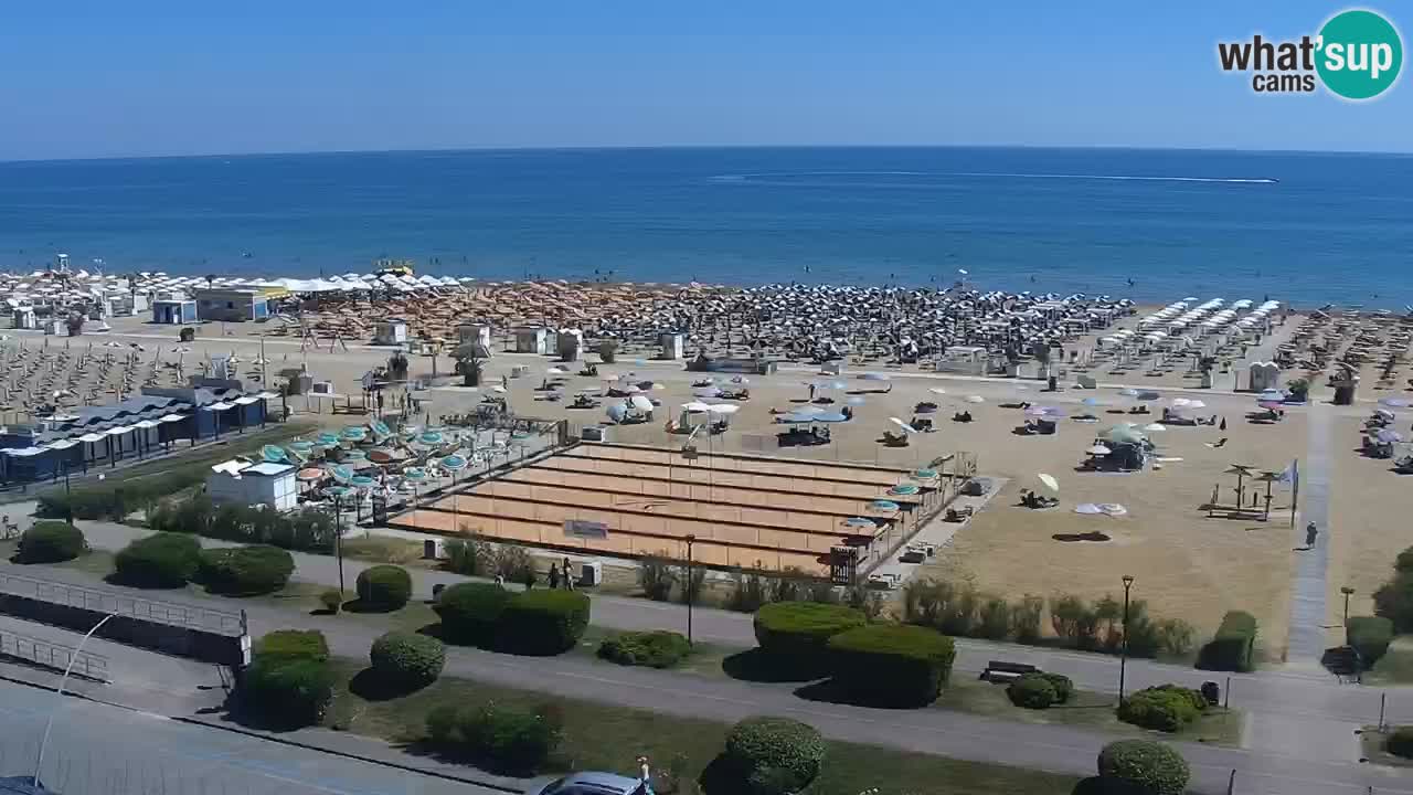 Webcam La plage de Bibione – Italie