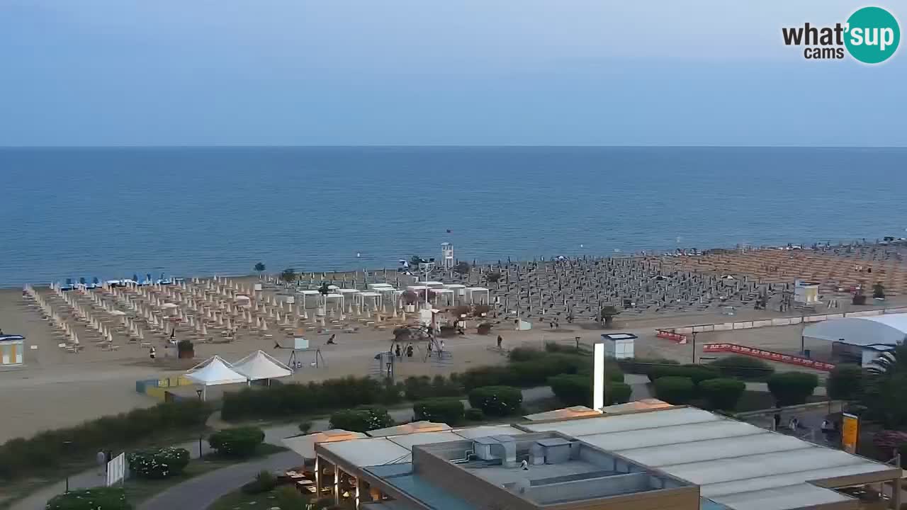 Plaža Bibione Spletna kamera – Italija