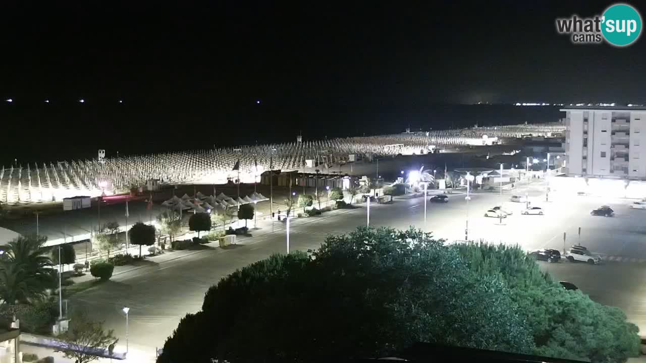 La camera en vivo de la playa de Bibione – Italia