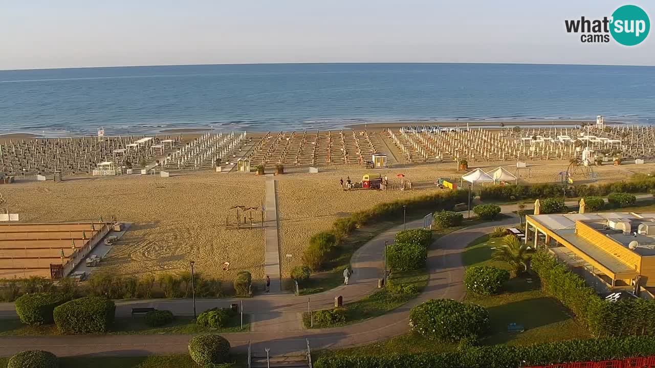 Der Strand von Bibione Webcam – Italien