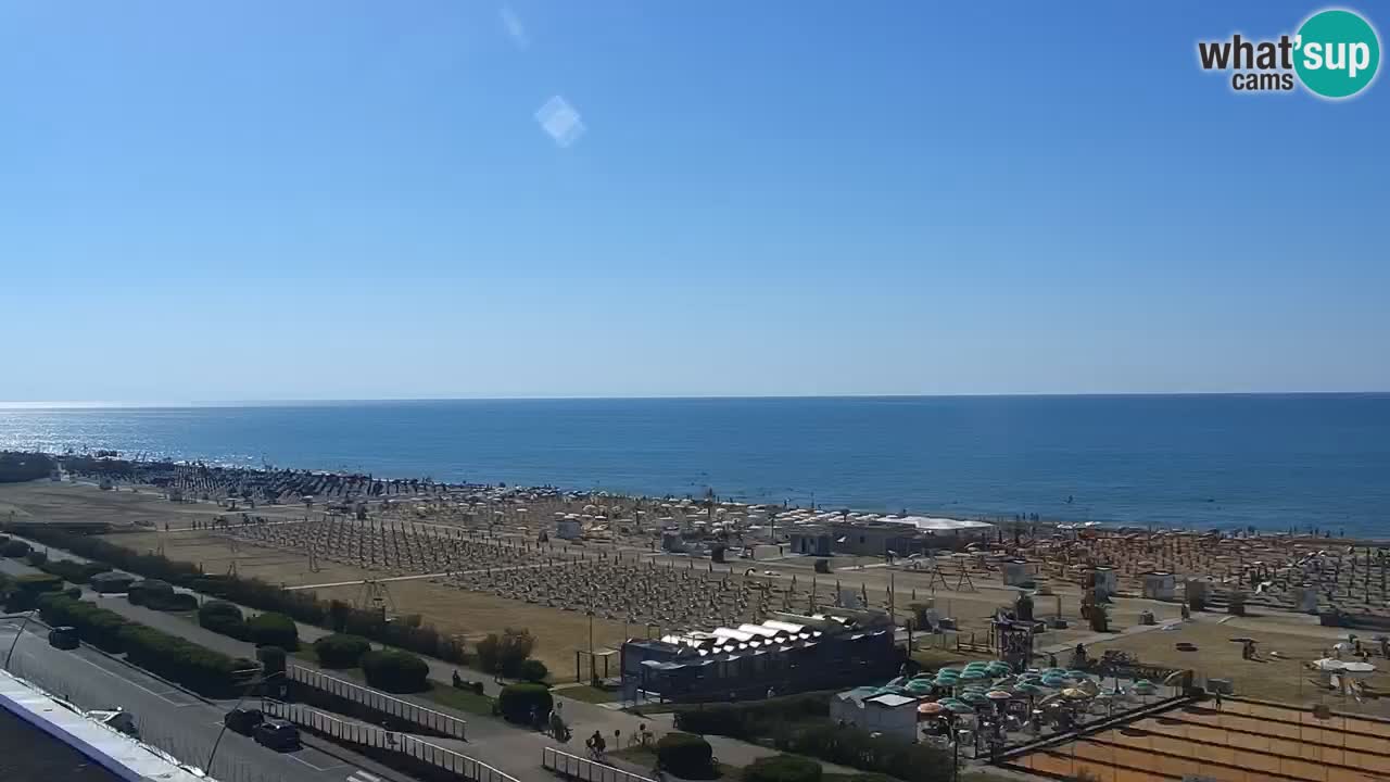Plaža Bibione Spletna kamera – Italija