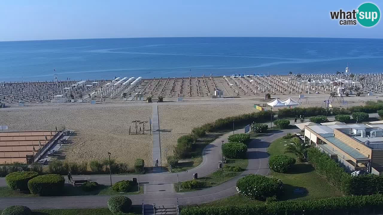 Plaža Bibione Spletna kamera – Italija