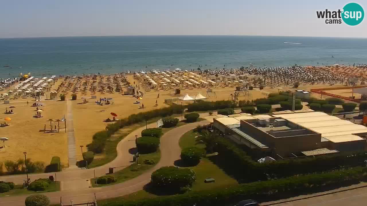 Der Strand von Bibione Webcam – Italien