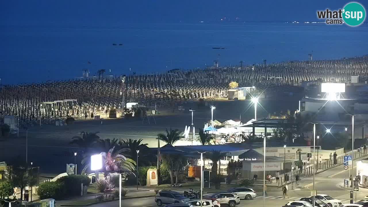 The beach of Bibione webcam – Italy